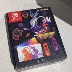 Nintendo switch OLED special Edition 