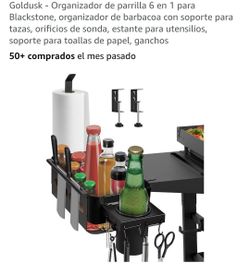 Organizador De Parrilla 6 En 1