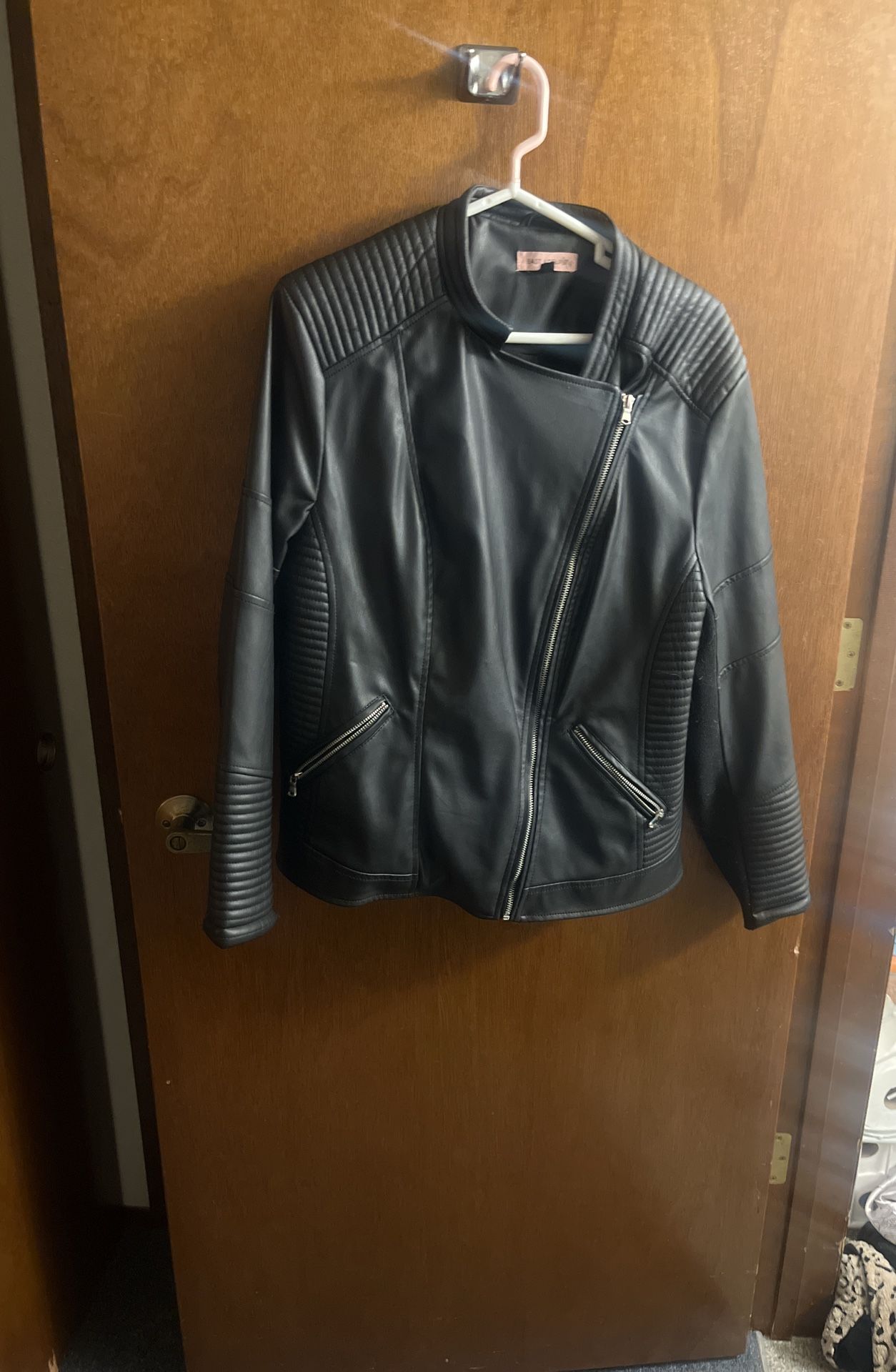 Leather jacket