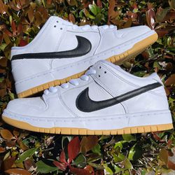 Nike SB Dunk Low White Gum Size 9 Mens Shoes Sneakers Skateboarding New DS