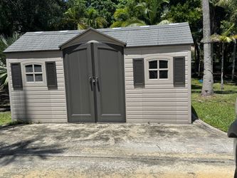 Lifetime shed 15x8