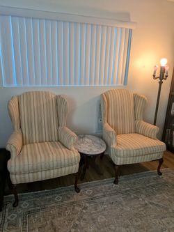 Vintage Wingback Chairs