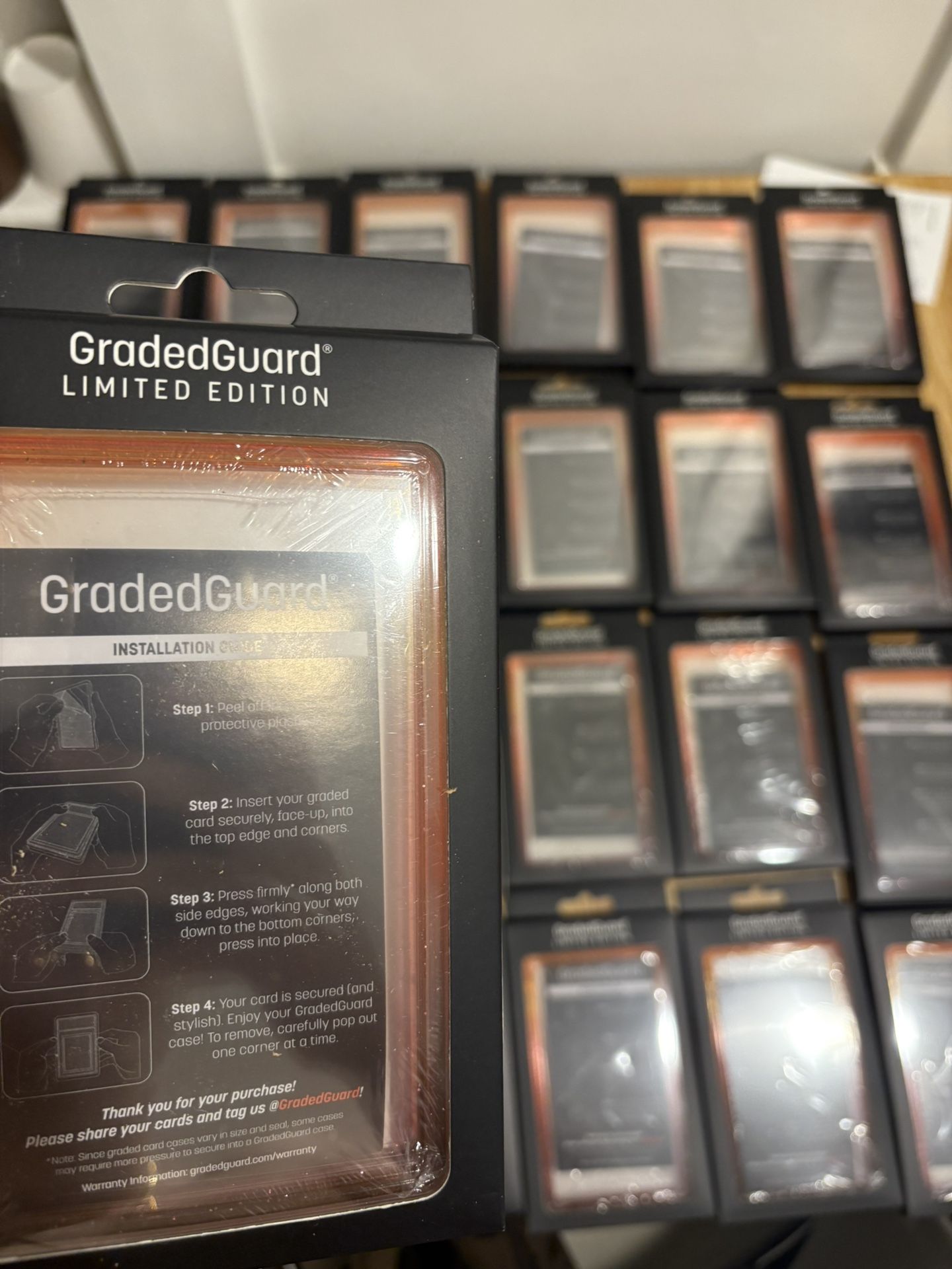 GradedGuard Case sunset V2 Lot Of 25