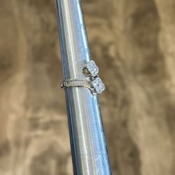 Van Cleef Diamond Baguette Ring 