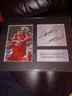 Steven Gerrard and Fernando Torres. 