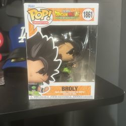 broly 1861 funko pop 