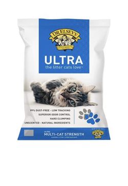 Dr. Elsey’s Premium Clumping Cat Litter - Ultra - 99.9% Dust-Free, Low Tracking, Hard Clumping, Superior Odor Control, Unscented & Natural Ingredients