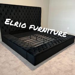 Furniture queen bed