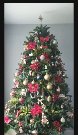 7" Frontgate Rolling Christmas Tree