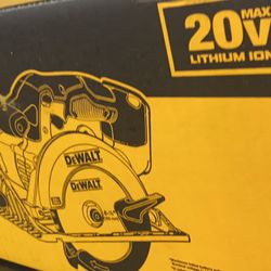 DEWALT 20-Volt MAX Cordless 6-1/2 in. Circular Saw (Tool-Only) Solo herramienta 