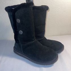 KOOLABURRA BLACK WOMENS BOOTS SIZE 10 