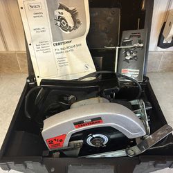 Craftsman 2-1/8HP 7-1/4” Corded Circular Saw with Case