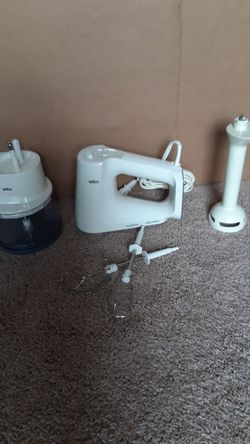 Braun multimix with attachments, excellent condition.