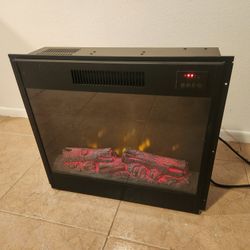 Electric Fireplace Heater Wall Insert 