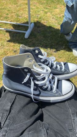 Blue High Top Converse all star