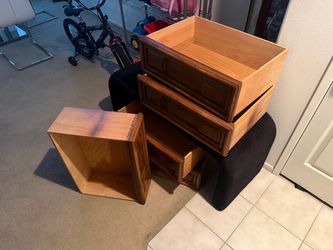 Real wood dresser
