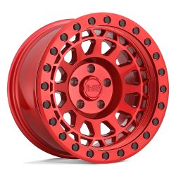 Black Rhino 17x9 8x165.1 Full Red 