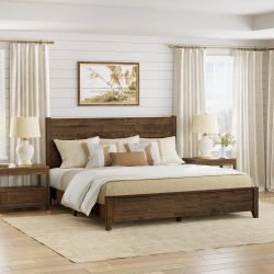 King Wooden Bed Frame
