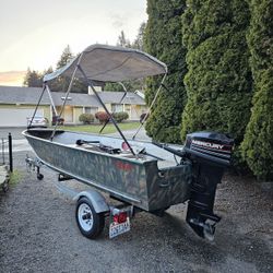 14 Ft Fisher Aluminum Boat