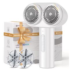 DesertWest Fabric Shaver, 2025 Flagship 3000mah Rechargable Lint Remover, Lint Shavers to Remove Pilling, 3-Speed Sweater Shaver, Large Electric Shave