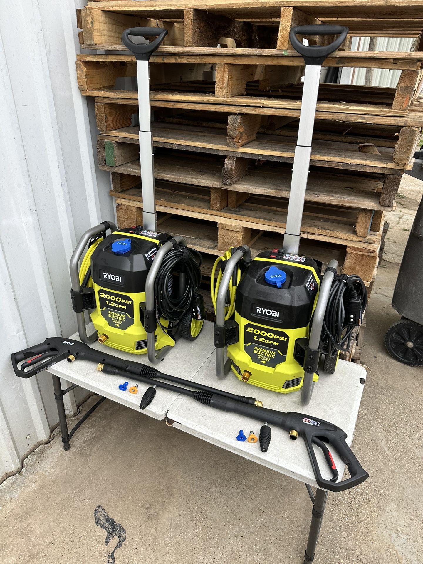 RYOBI 2000 PSI 1.2 GPM Cold Water Corded Electric Pressure Washer Used $125