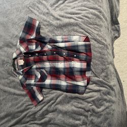 Levi Short Sleeve Button Up Shirt Small
