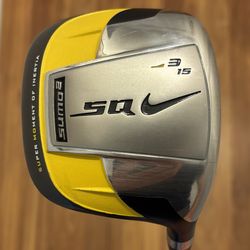 Nike SasQuatch SQ Sumo2 15* Degree 3 Wood with Mitsubishi Diamana Regular Flex Graphite Shaft and Original Grip