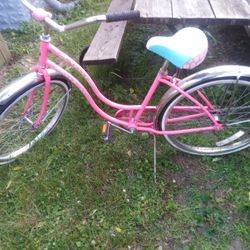 Pink Beach Cruiser