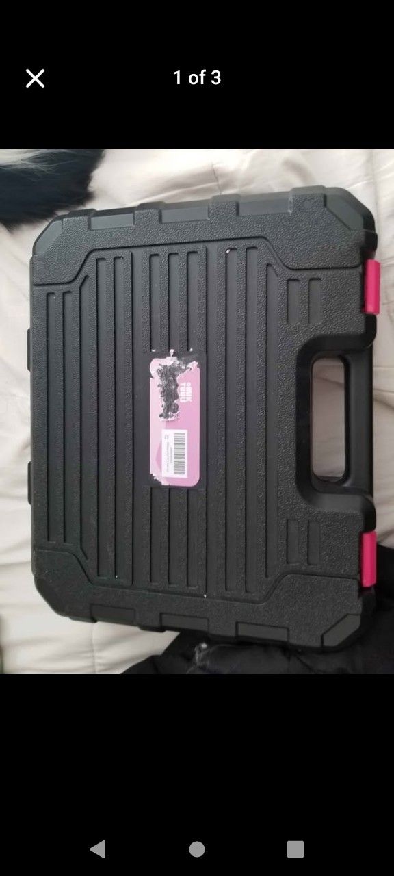 152 Pieces Hot Pink Tool Kit 
