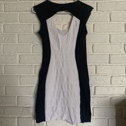 Express Dress Women’s 6 Black And White
