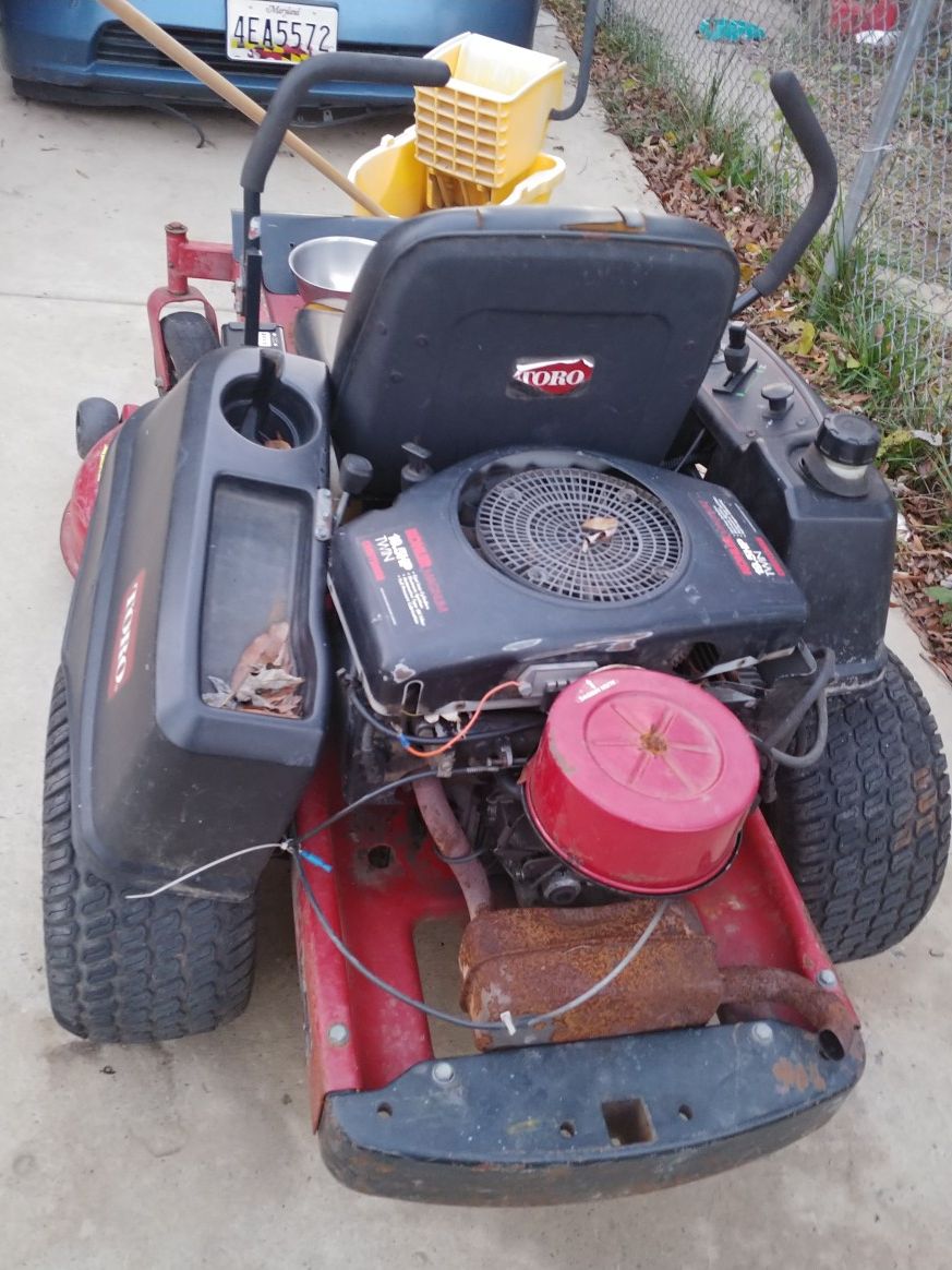 Lawn mower toro