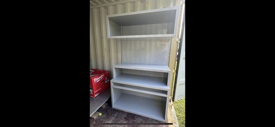 Aluminum Metal Desk/Shelf