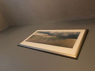 Beach landscape photo print