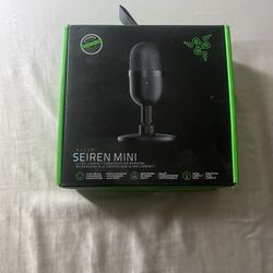 Razer seiren mini streaming microphone 