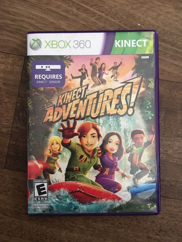 Used Xbox 360 Kinect Adventures Game