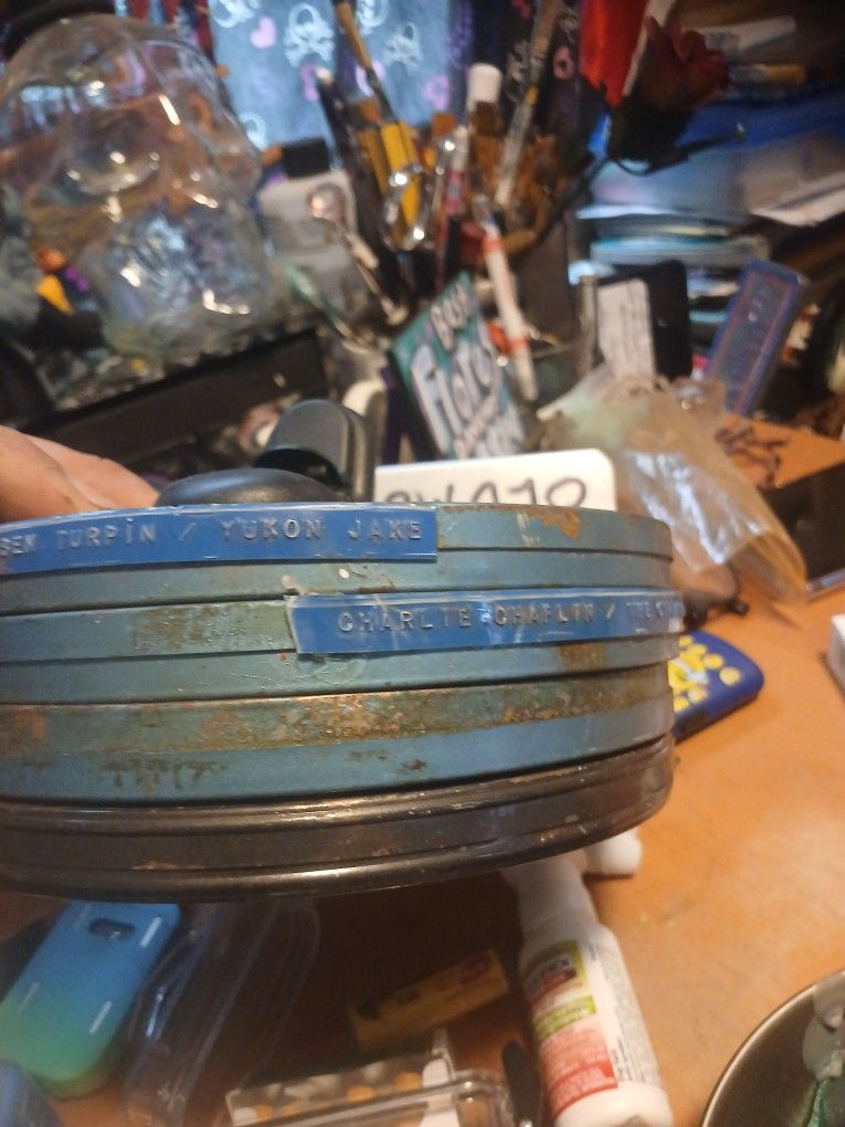 Old Original Movie Reels Charlie Chaplin The Champion Yukon Jake And 2 Tarzan Shows