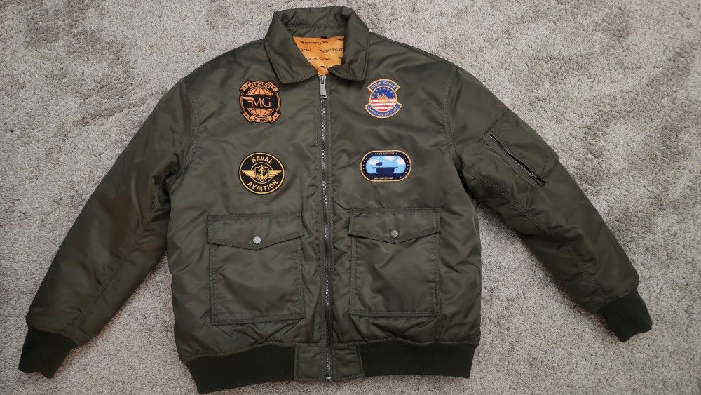 Price drop New - Naval Flight Jacket Men's