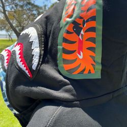 Full zip Bape hoodie