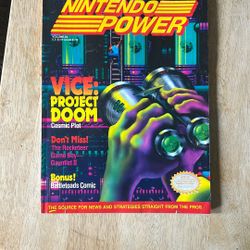 Nintendo Power: Project Doom 1989