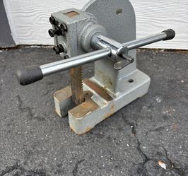 Industrial Arbor Press Bench Top Mount Machinist Milling Hand Operated
