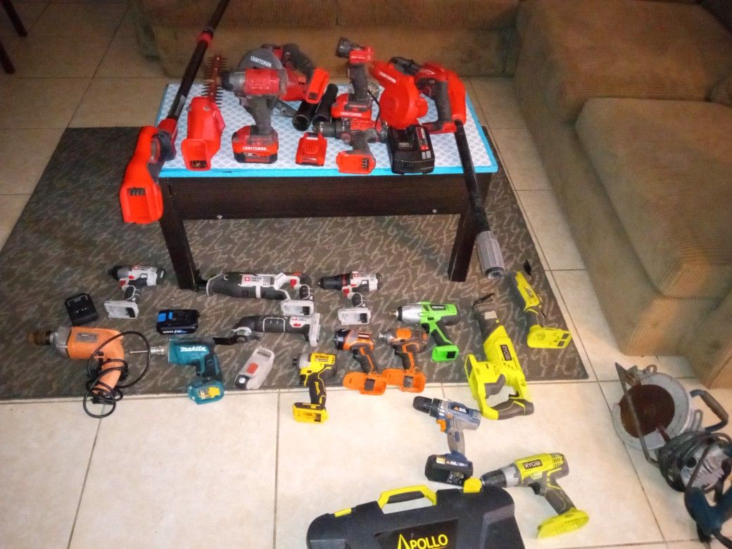 Assorted Power Tools