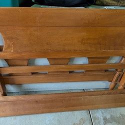 Real Maple Wood Bed Frame Full size