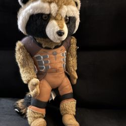 Guardians Of The Galaxy Rocket Raccoon Stuffed Doll 