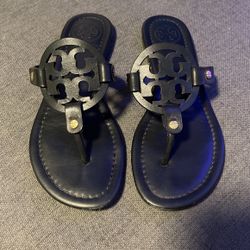 Tory Burch Miller - Black Leather 