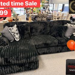 New Sectional On Sale For A Limited Time Only ! 