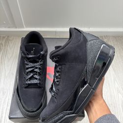 2025 Air Jordan 3 Retro Black Cat 