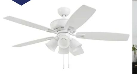 White Ceiling Fan - Demo model