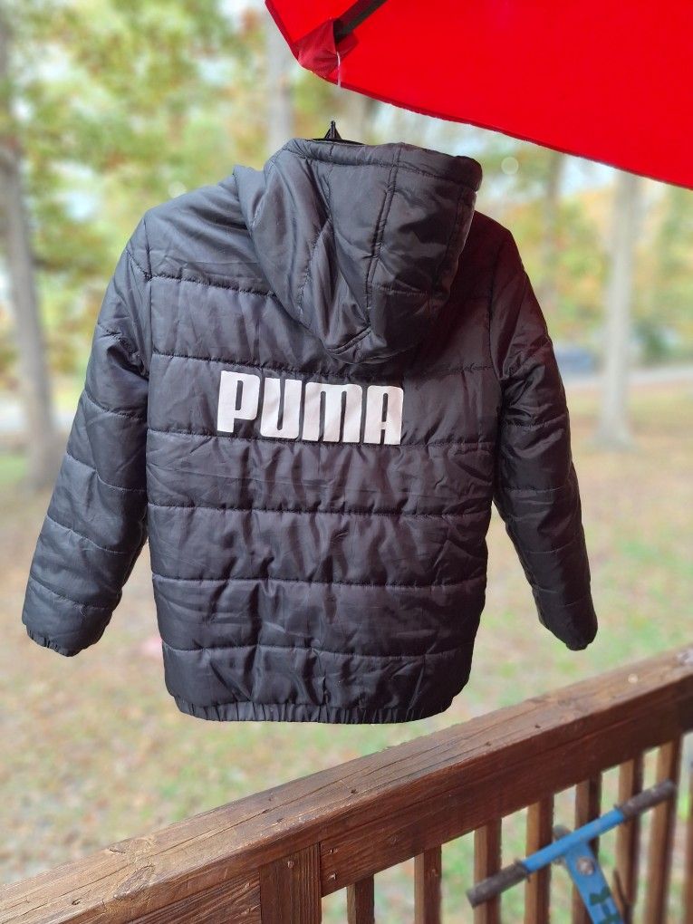 Youth Boys Puma Winter Coat/Jacket Size XL 18/20