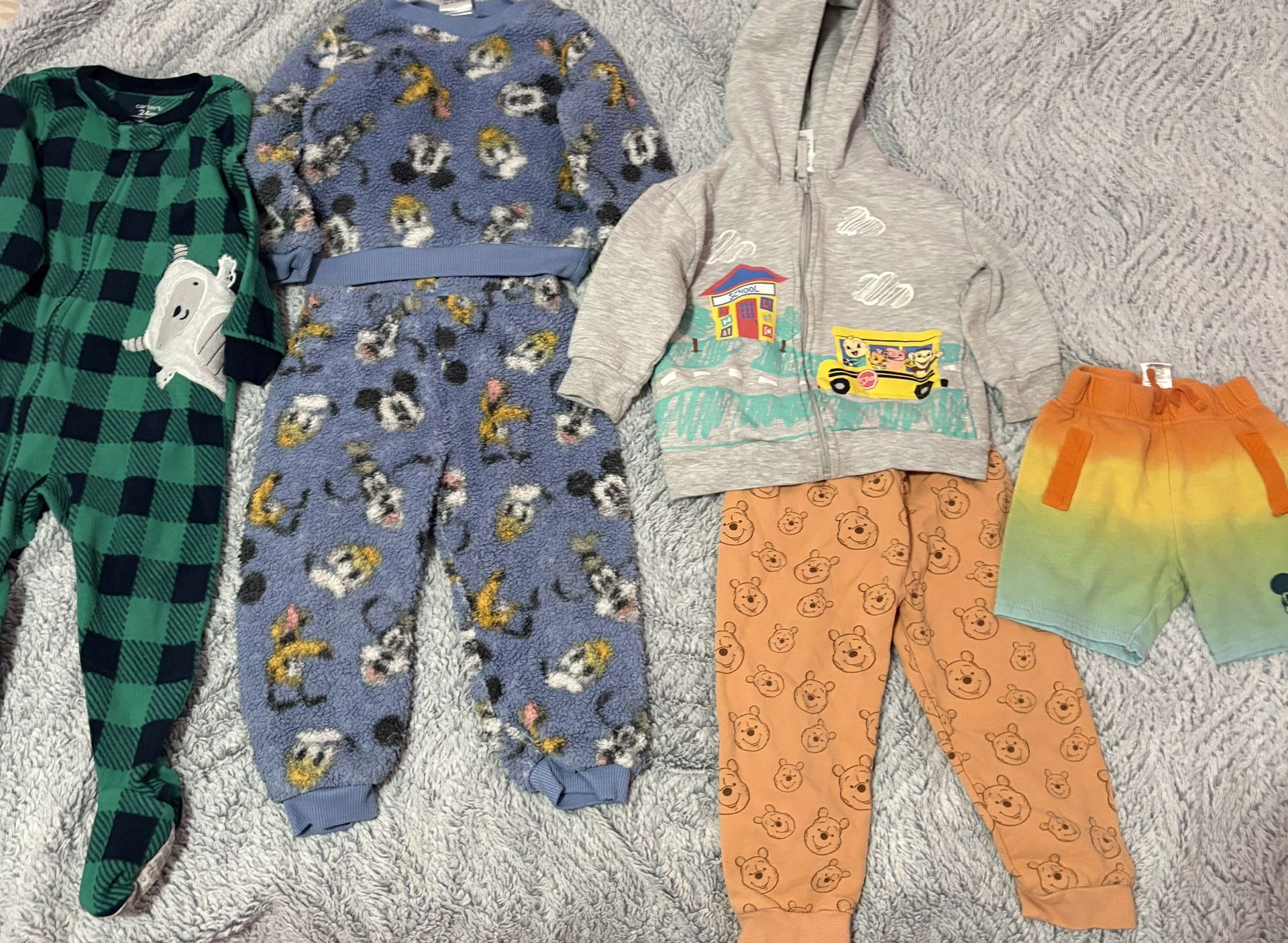 Baby Boys Clothes Cocomelon And Mickey Size 24 Months