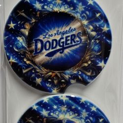 Los Angeles Dodgers Car Coasters